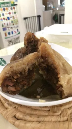 10 Pcs Traditional Nyonya Rice Dumpling 粽子 Bak Zhang– 13 Pieces Total (Includes 3 Free Samples) photo review