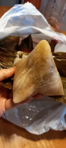 10 Pcs Traditional Nyonya Rice Dumpling 粽子 Bak Zhang– 13 Pieces Total (Includes 3 Free Samples) photo review