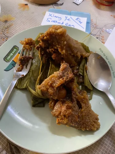 10 Pcs Traditional Nyonya Rice Dumpling 粽子 Bak Zhang– 13 Pieces Total (Includes 3 Free Samples) photo review